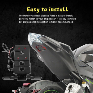 Soporte para matrícula de motocicleta XXUN, eliminador de guardabarros trasero para <span class=keywords><strong>Kawasaki</strong></span> Ninja <span class=keywords><strong>1000</strong></span>/Z1000S/Z1000SX 21 21 - Product Image 5