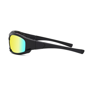 Gafas de seguridad tácticas con montura completa, lentes de policarbonato antirrayas, montura TR90 para protección contra el polvo en sitios de construcción - Product Image 1