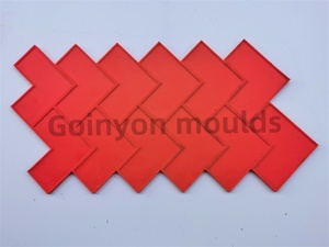Molde de sello de hormigón colorido flexible Moldes de <span class=keywords><strong>pavimento</strong></span> de piso de cemento - Product Image 2