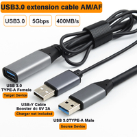 LUNG KAY 10M 15M USB-Verlängerungskabel-Signal verstärker 5 Gbit/s Daten übertragung 3.0 Aktives Verlängerung kabel Stecker zu Buchse für Laptops