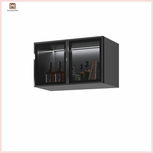 2024 mobili di lusso per la casa soggiorno su misura in legno Wine Cabinet <span class=keywords><strong>bar</strong></span> con vetro Display <span class=keywords><strong>bar</strong></span> in legno massello - Product Image 5