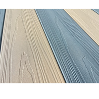 Revêtement de sol extérieur anti-décoloration imperméable à l'eau Revêtement de sol extérieur durable en wpc Plancher extérieur en bois et plastique