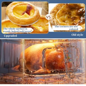 2026 động cơ DC mới tốc độ nhanh hơn 2800 Watt Công suất lớn 12 lít 10 Menu nấu ăn Nồi chiên không khí - Product Image 5