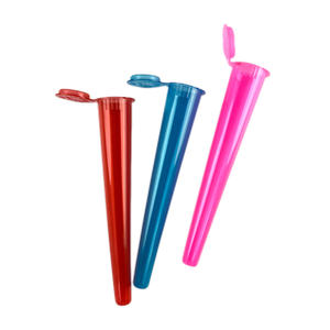Özelleştirilebilir 19x109mm koni PP plastik tüpler ile çocukların açamayacağı Pop üst kapak sıkmak açık - Product Image 6