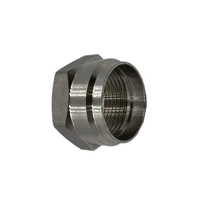 Peças de bomba adaptadora de aço inoxidável para máquina CNC de fundição de precisão de serviço personalizado HYQY feitas com fundição por cera perdida