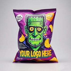 Mylar <strong>Bags</strong> Smell Proof Snack <strong>Bag</strong> Fish and <strong>Chips</strong> Packaging Grocery <strong>Bag</strong> with logo - Product Image 5