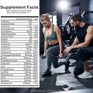 Poudre de Protéine <span class=keywords><strong>Gainer</strong></span> de Poids Wins Town, Supplément pour la Croissance Musculaire, Isolat de Protéine de Lactosérum Pur pour Hommes et Femmes - Product Image 4