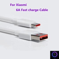 Cable de transferencia de archivos de línea de carga de Dispositivo inteligente tipo C para Xiao Mi Redmi 6A Cable de datos de carga rápida tipo C