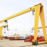 Nouvelle grue portique à câble à poutre simple et double, robuste, avec structure renforcée, capacité 50 tonnes, roulement moteur