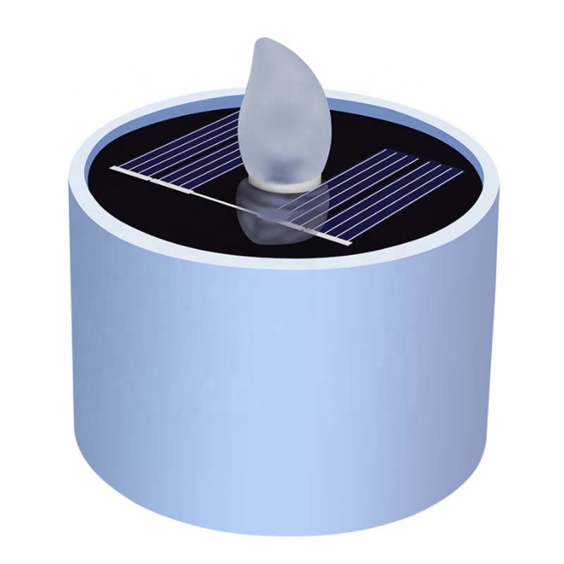 Светодиодный беспламенный фонарь на солнечной батарее, имитация Беспламенного мерцающего чайного фонаря, уличный садовый фонарь, романтический декор для свадебной вечеринки