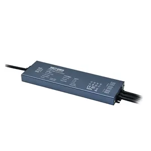 New product release 12V/24V 100W 200W 300W Slim Led Power Supply Support 100-277V Triac 0-10V Dimming for led mirror light