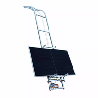 Élévateur à échelle électrique en acier de 25m Nouveau palan de construction pour usage domestique Élévateur de panneau photovoltaïque à câble métallique 220v
