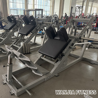 Machine de musculation professionnelle à charge libre pour hack squat linéaire et presse à jambes, équipement de gym à domicile certifié