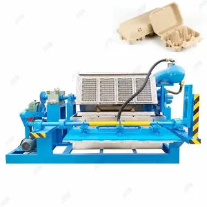 5000PCS Fruit/Egg/Coffee Paper Tray Making Machine,Gas/Diesel Heating Multi Layer Metal Drying Pulp Egg Tray Carton Machine