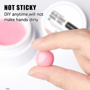 ZRKGEL Gel de construction professionnel non collant pour extension d'ongles, art 3D, logo personnalisé, sans TPO ni HEMA, fournisseurs d'ongles - Product Image 6