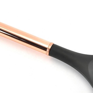 Rose <strong>Gold</strong> Handle Silicone Cooking Utensils and Cookware Tools Set Elegant <strong>Kitchen</strong> <strong>Accessories</strong> for Home Use - Product Image 5