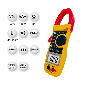 Va310c kỹ thuật số kẹp vạn năng 1000 AMP LCD hiển thị AC/DC 40 mét hàm kháng 2kΩ AC hiện tại nhiệt độ tần số Diode - Product Image 4