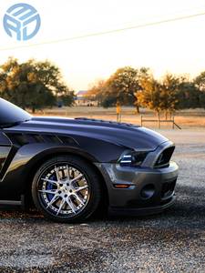 Ailes en fibre de carbone style GTD MRD compatibles avec Ford Mustang 2012-2014, style standard pour modification. - Product Image 4