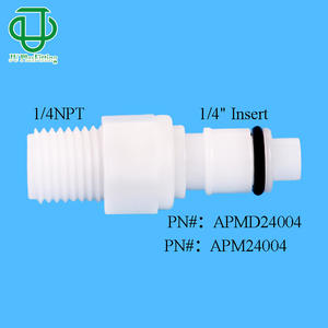 ชุดประกอบข้อต่อเร็วแบบแม่นยำพลาสติก POM ซีรีส์ AP แบบรวม ตัวผู้และตัวเมีย สำหรับติดตั้งบนแผงแบบเสียบ - Product Image 5