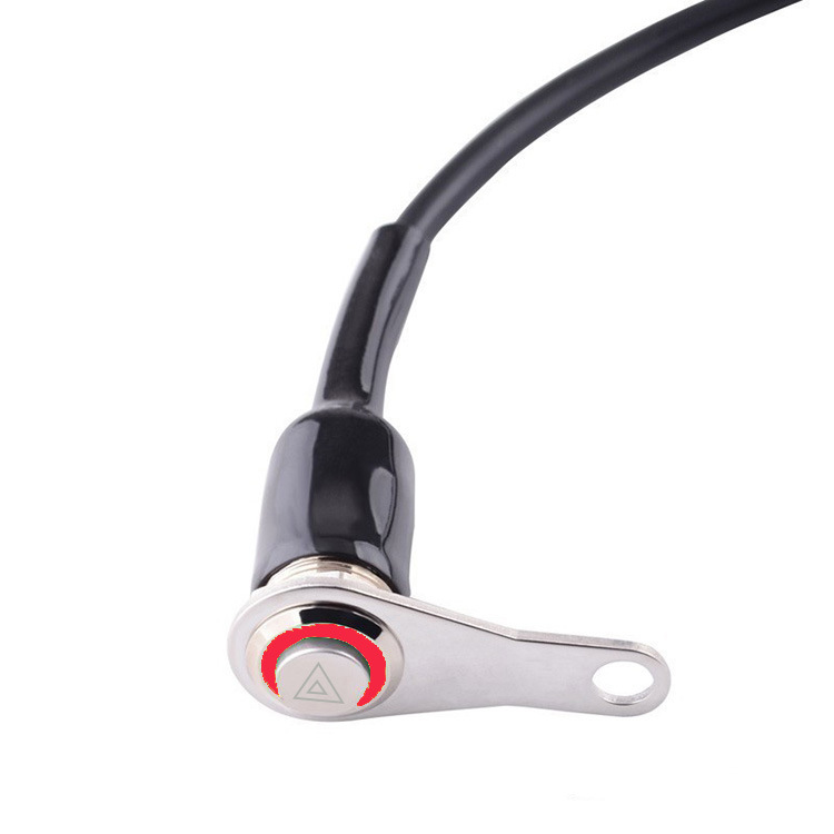 Металлический кронштейн из нержавеющей стали для электромобиля, мотоцикла, 12 В, 5 А, 22 мм, СВЕТОДИОДНЫЙ Переключатель налобного фонаря