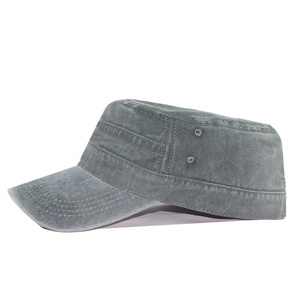 Men's Flat <strong>Cap</strong> <strong>Army</strong> Green Men's Hat Korean Version of Casual Duck <strong>Cap</strong> Cotton Flat Brim <strong>Cap</strong> - Product Image 4
