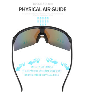 Cross-Border Ins Moda Nuevas <span class=keywords><strong>gafas</strong></span> de sol deportivas <span class=keywords><strong>Gafas</strong></span> de esquí para hombres y mujeres Lentes de PC Rojas Conjuntadas Montar en Europa y América - Product Image 4