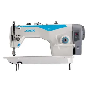 Chinese brand new JACK F 5 lockstitch single-needle high-speed sewing machine with built-in servo motor