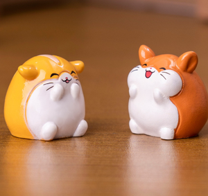 Mini 3d Cartoon Cute Hamster Rat Figurines Miniature fairy <strong>Garden</strong> Resin <strong>Animals</strong> <strong>Ornaments</strong> for Blind Surprise Mystery Lucky Bags - Product Image 6