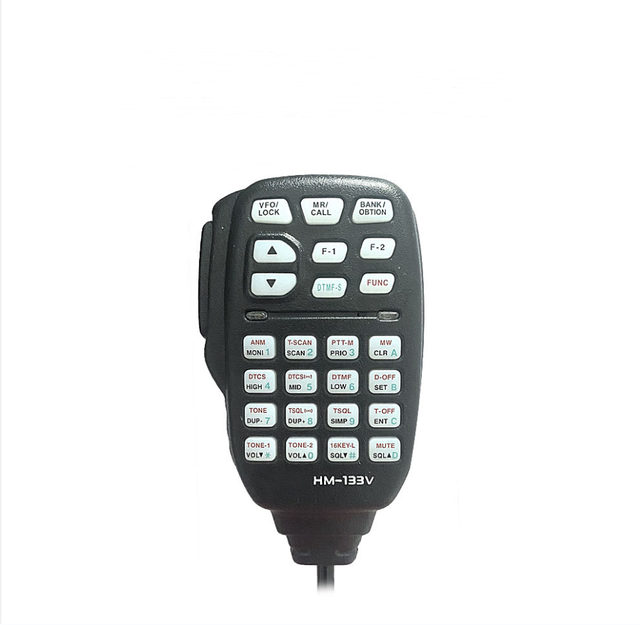 HM-133V HM133 DTMF Hand Speaker Mic Microphone for ICOM ID-800H ID-880H IC-2800H IC-2820H IC-V8000 Mobile Radio Walkie Talkie