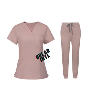 Gommage uniforme gommages médicaux ensemble hôpital médecin infirmière femme clinique étudiant sanitaire aéré travail costume - Product Image 1
