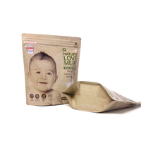 Sachet d'emballage personnalisé pour lessive bébé, pochettes de lessive, sachet refermable à fermeture éclair, haute barrière, emballage refermable
