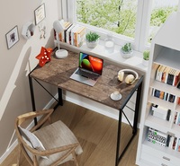 Bureau d'ordinateur pliable simple, gain de place, table pliable pour le bureau à domicile
