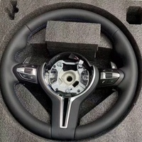 Roda kemudi olahraga kulit, untuk BMW F30 F10 F15 F36 F20 F22 F25 F32 M3 M5 E46 E60 E70 E90 E91 M