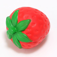 Jouets anti-stress en PU Squishies Jumbo à remontée lente en forme de fraise pour enfants