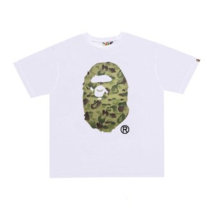 Cross-border Wholesale <strong>Cherry</strong> Blossom Crew Neck Pure Cotton Loose Plus Size Unisex Couple Short Sleeve Solid Shirts &amp; <strong>Tops</strong> - Product Image 6