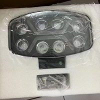 Usine OEM ODM 9.6 pouces Super lumineux avec blanc jaune DRL LED Spot travail lumière principale de conduite pour camion BUS remorque 12V 24V DC
