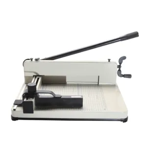 SONTO(858A4)No MOQ new design a3 a4 desktop paper guillotine manual paper cutter book cutting machine