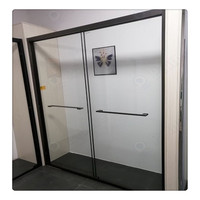 Prime usine panneaux de douche en verre trempé personnalisés salles de douche