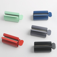 Jusuo – Rouleau presse-tube de dentifrice original en acier inoxydable, met fin à la gaspillage, simple et pratique pour les onguents et les cosmétiques