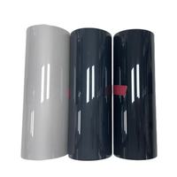 Film de protection auto-cicatrisant anti-rayures en TPU noir brillant pour phares de voiture, teinte fumée, pour feux arrière de voiture 0,3*15M