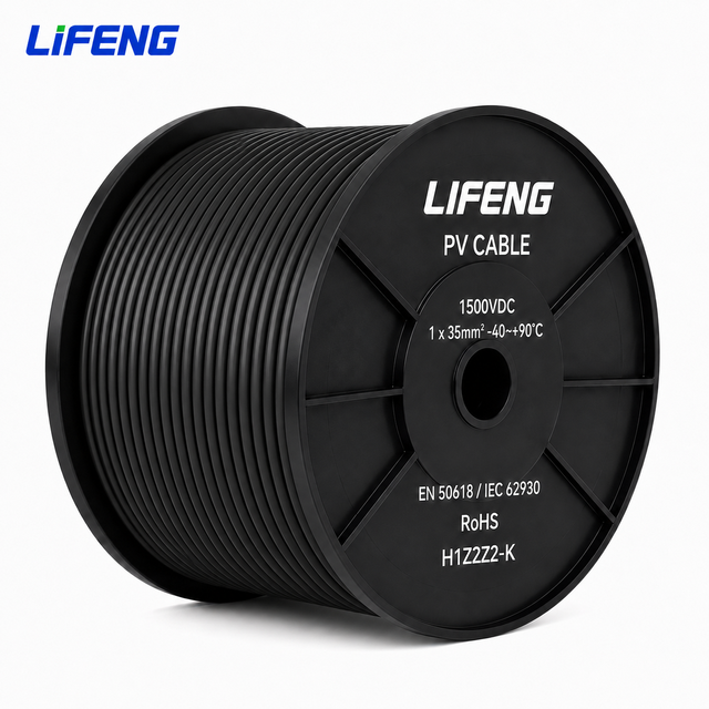 H1Z2Z2-K Twin 4mm 6mm Tinned Copper Solar Cable Assembly DC PV Battery Inverter Cable IP68 Rated XLPO Insulation