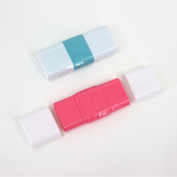 Offre Spéciale – Bâtonnet de maquillage double tête 10g, stick de crème solide écran solaire, contenant vide pour déodorant à torsion