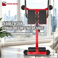 Chaise romaine pliable et réglable en acier au carbone pour entraînement du bas du dos et du tronc, usage domestique, OEM ODM