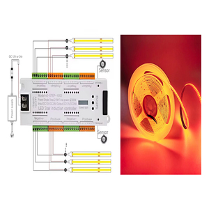 Lumière d'escalier LED intelligente à détection de mouvement, veilleuse à capteur de mouvement, lumières d'escalier COB sans points pour couloir, escalier, salle de bain - Product Image 1