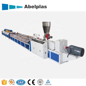 Profili in plastica estrusa a U, <span class=keywords><strong>F</strong></span>, H, profili decorativi in PVC per angoli e bordi, <span class=keywords><strong>linea</strong></span> di estrusione per pannelli Slatwall - Product Image 2