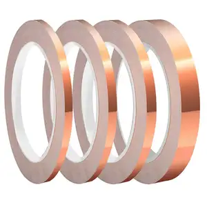 Fábrica de cintas de aluminio personalizado al por mayor de alta calidad resistente a altas temperaturas de cobre China Chocolate acrílico personalizado cobre rojo