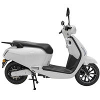 Scooter électrique rétro classique pour adultes, moteur sans balais 1500W, étanche, haute vitesse, batterie lithium amovible, style vintage, pour trajets urbains