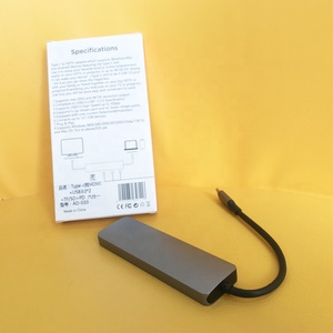 <strong>Online</strong> Hot USB Type-c <strong>Hub</strong> Adapter 6 in 1 USB C to HDTV Adapter USB 3.0 <strong>Hub</strong> - Product Image 4