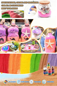 ทรายธรรมชาติสีสันสดใสสำหรับจัดสวนตกแต่งภายนอกอาคาร เป็นมิตรกับสิ่งแวดล้อม ดีไซน์ทันสมัย เนื้อละเอียด เหมาะสำหรับลานบ้าน - Product Image 2