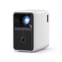 Proyector CRE CR36 Inteligente con WiFi, Pantalla LCD 3D de 5.0 Pulgadas, 750 Lúmenes, Android, IPTV, LED, Cine en Casa, 4K, 1080P, Altavoces Integrados, Mini, Resistente al Polvo